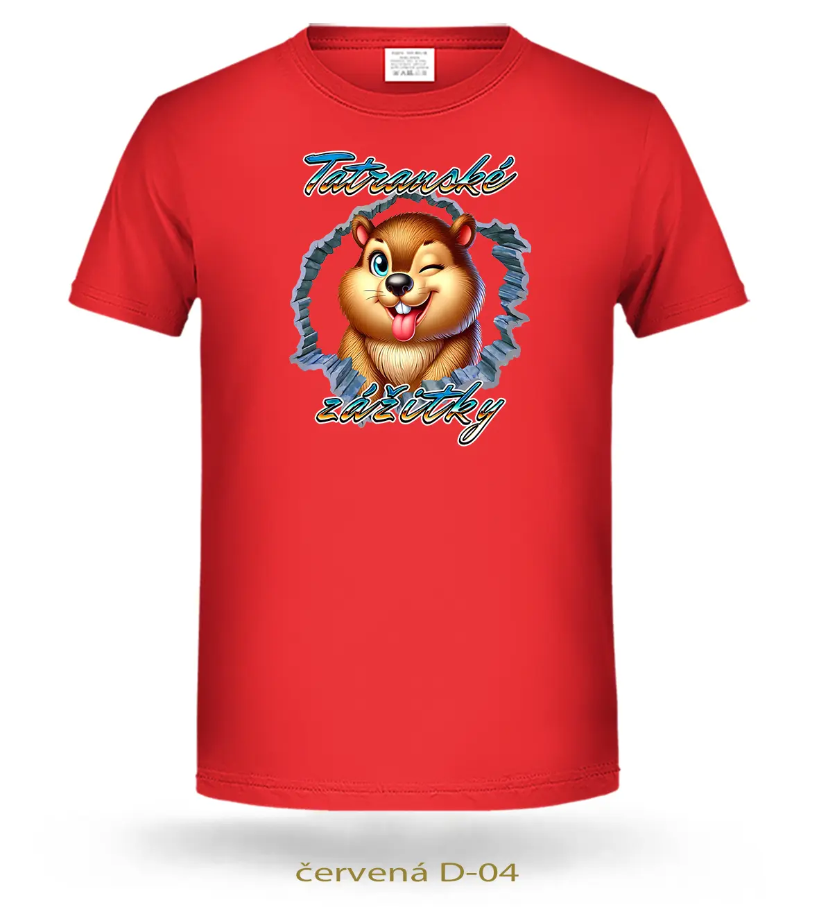 Tričká detské TATRANSKÉ ZÁŽITKY SVIŠŤ